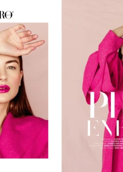 Portfolio Modelka w sesji zdjęciowej do magazynu Gmaro w stylizacji dobranej przez Anię Śmiechowską