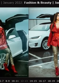 Portfolio Modelka w sesji zdjęciowej do magazynu Vigour w stroju dobranym przez Anię Śmiechowską.